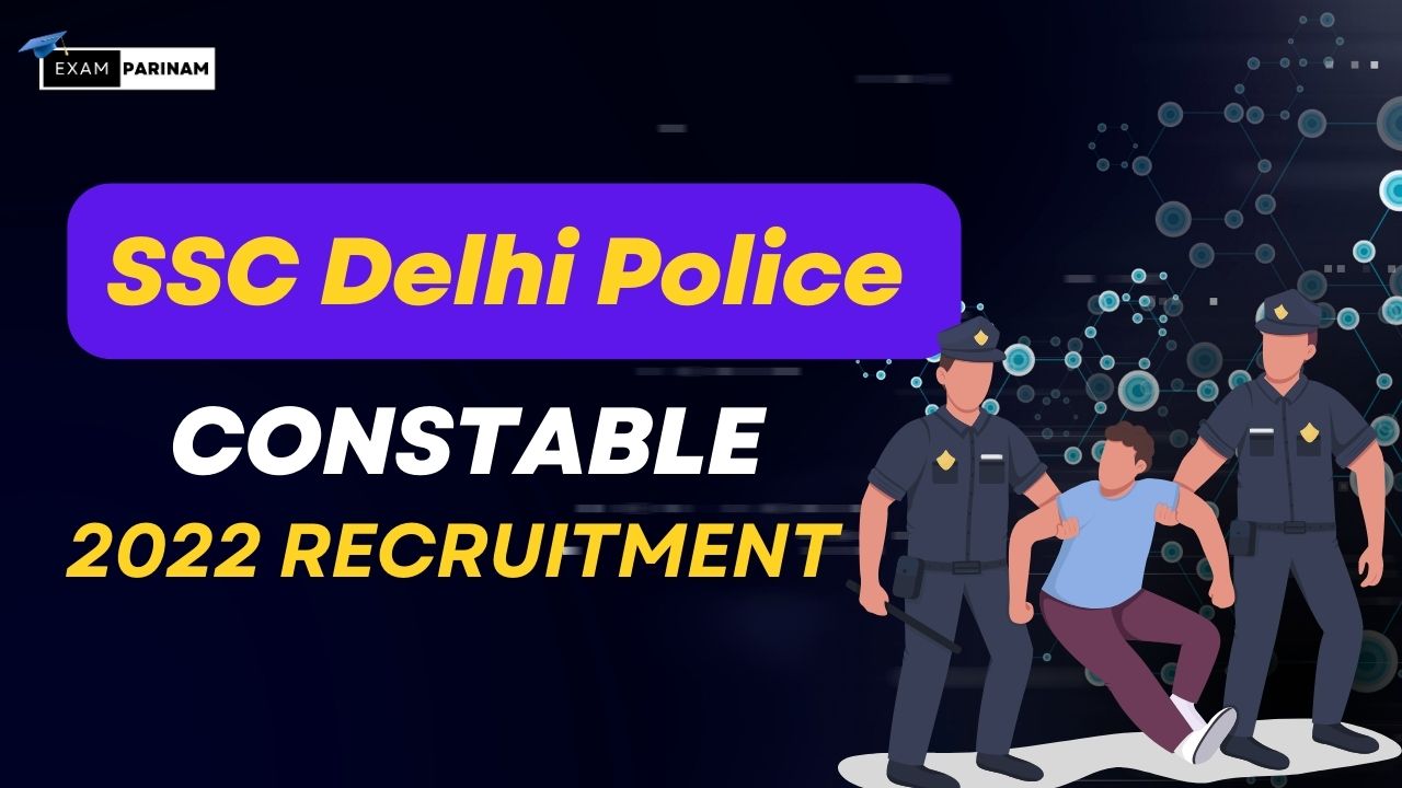 SSC Delhi Police Constable Driver 2022