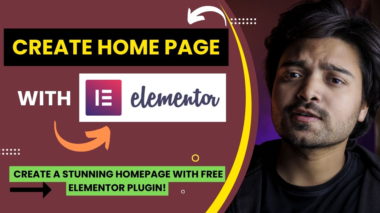 Create Custom Homepage on WordPress with elementor