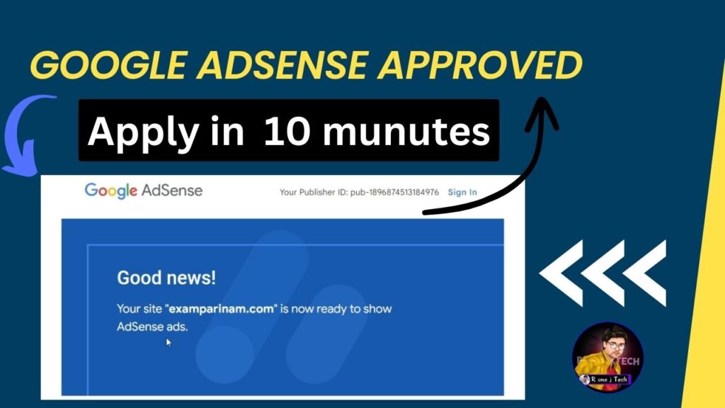 Apply for Google AdSense Easily