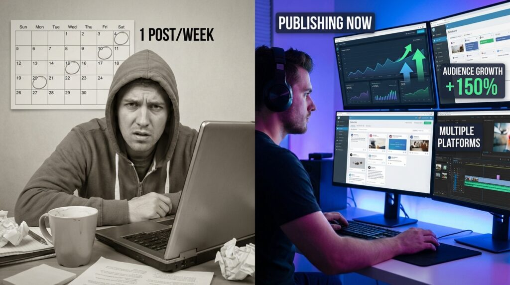 old vs new blogging strategy comparison