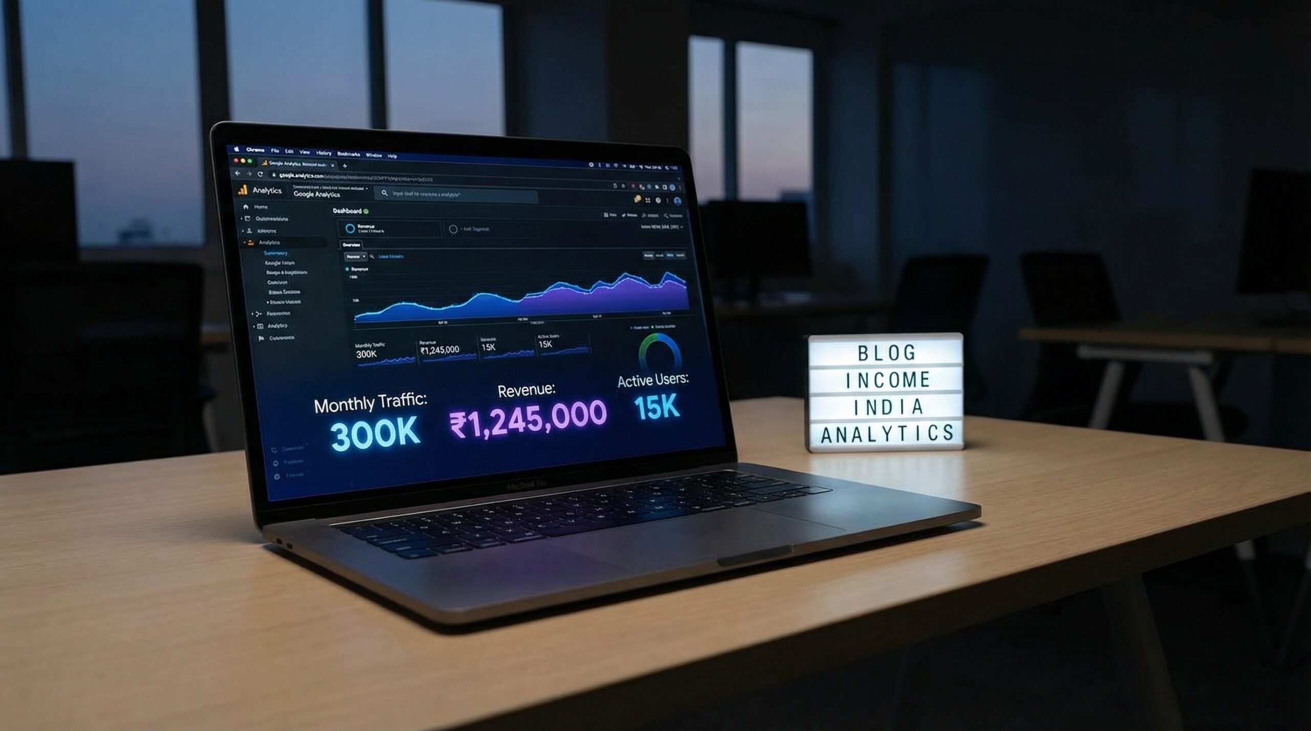 Google AdSense earnings India blog